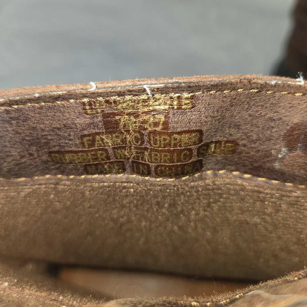 Lucky Brand Rustic Brown Weendie Duck Boots Women's Size 7